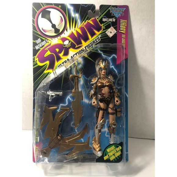 SPAWN Series 6 Ultra-Action Figure " TIFFANY " 1996 McFarlane Toys - Picture 1 of 3
